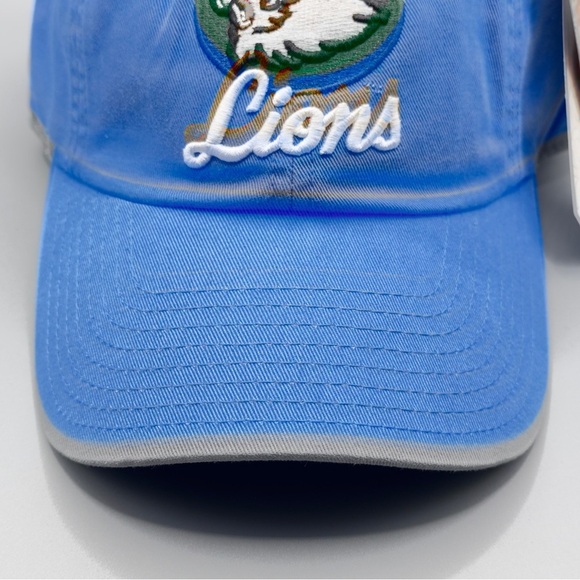 American Needle Seibu Lions Japanese Baseball Hat Blue Gray NWT Adjustable Cap - Picture 3 of 16